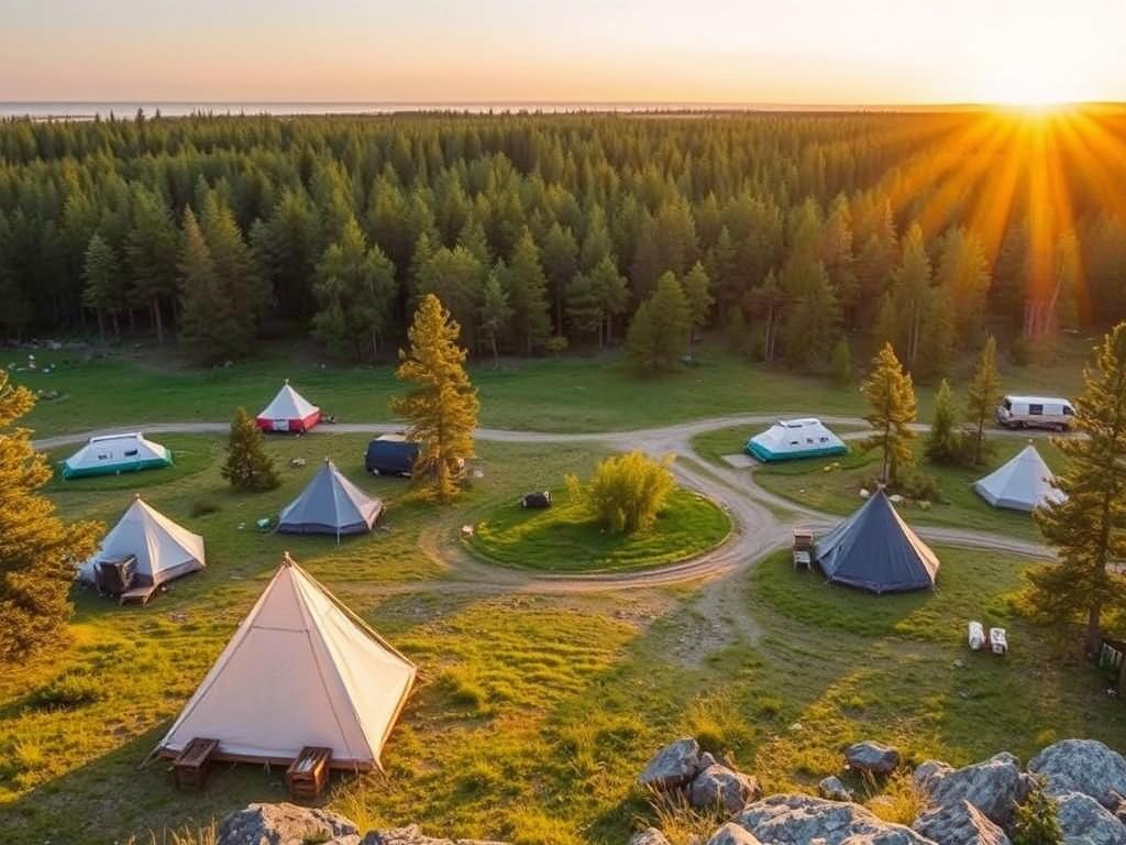 Кемпинги и отдых на авто в Саратовской области лучшие места